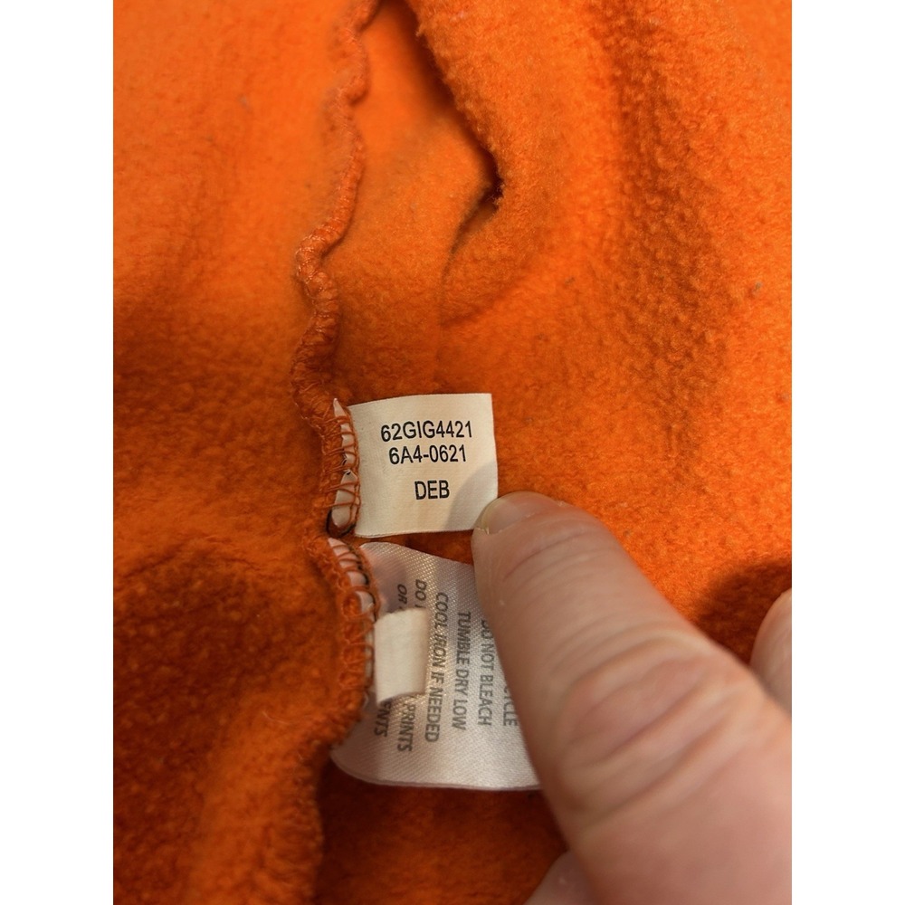 Denver Broncos G-III Mens 4XL Orange‎ Stitched NFL Football Full Zip Hoodie - Picture 13 of 14